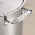 thumbnail image 4 of Tramontina Marmite Couverte Gourmet en Acier Inoxydable 20 Qt, 80120/002DS, 4 of 8