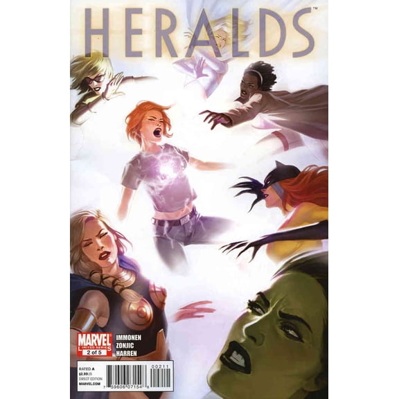 Heralds #2 VF ; Marvel Comic Book