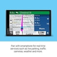 thumbnail image 4 of Garmin DriveSmart 65, Built-In Voice-Controlled GPS Navigator with 6.95? High-Res Display, 4 of 5