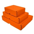 thumbnail image 4 of Ucanpack Orange 3mm Thick Corrugated Mailer Box 10x4x2", Pack Of 50 Pcs Gift Boxes Bulk, Storage Carton, Made In USA-(White Inside) Mailing Boxes For Shipping, 4 of 10