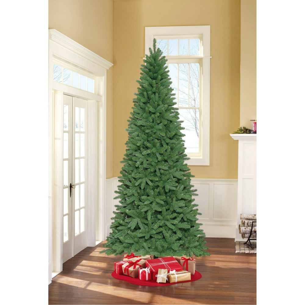 Holiday Time Unlit 9' Fremont Fir Artificial Christmas Tree Walmart