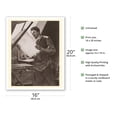 thumbnail image 2 of Belgian Printmaker Félicien Rops in his Studio - From an Original Photogravure by Paul Mathey c.1893 - Fine Art Matte Paper Print (Unframed) 16x20in, 2 of 4