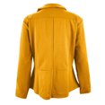 thumbnail image 7 of OKBOP Lightweight Open Front Jacket Cardigan Relaxed Fit Open women jackets Solid Winter Jacket Clearance Yellow, 7 of 7