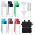 thumbnail image 2 of Yisang Glass Spice Container With Mini Spoon Travel Size Portable Seasoning Storage Jar For Pepper Salt Kitchen Camping Compact Design, 2 of 9