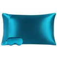 thumbnail image 1 of 2 Piezas Seda Almohada Funda Regalo Juego, 1 of 6