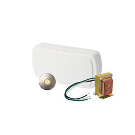 Broan Nutone Door Bell Chime BK131LSN Satin Nickel