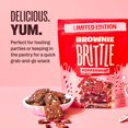 thumbnail image 4 of – Chocolate Chip & Salted Caramel Thin and Crispy Sweet Snacks (Pack of 20, 1 oz), Rich Gourmet Brownie Bites Dessert, 4 of 5