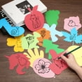 thumbnail image 4 of Uxcell Recortes de papel, 54 Pcs Recortes de papel en forma de globo, 4 of 6