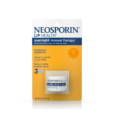 Pca Lip Therapy - (2 pack) Neosporin Lip Health Overnight Healthy Lips Renewal Therapy Petrolatum Lip Protectant