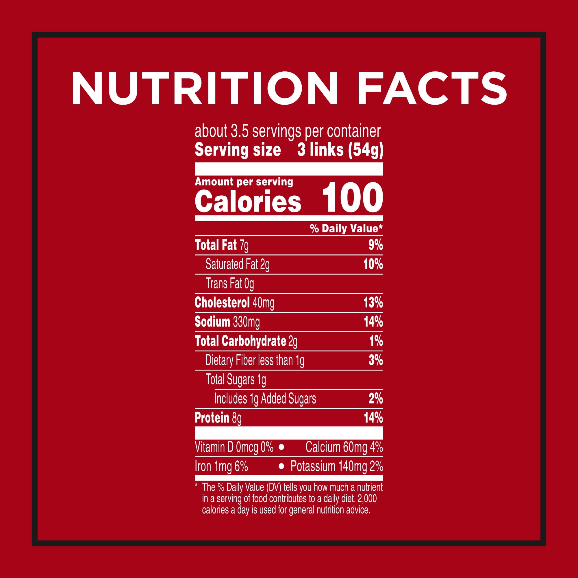 Banquet Brown 'N Serve Turkey Sausage Links, 8g Protein per Serving, Frozen Breakfast Sausage, 6.4 oz.