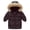 Black, variant on Boys' Winter Coat Heavyweight Quilted Puffer Snow Parka Weather Resistant Ski Jacket for Boys,Black 5-6Y/XXL