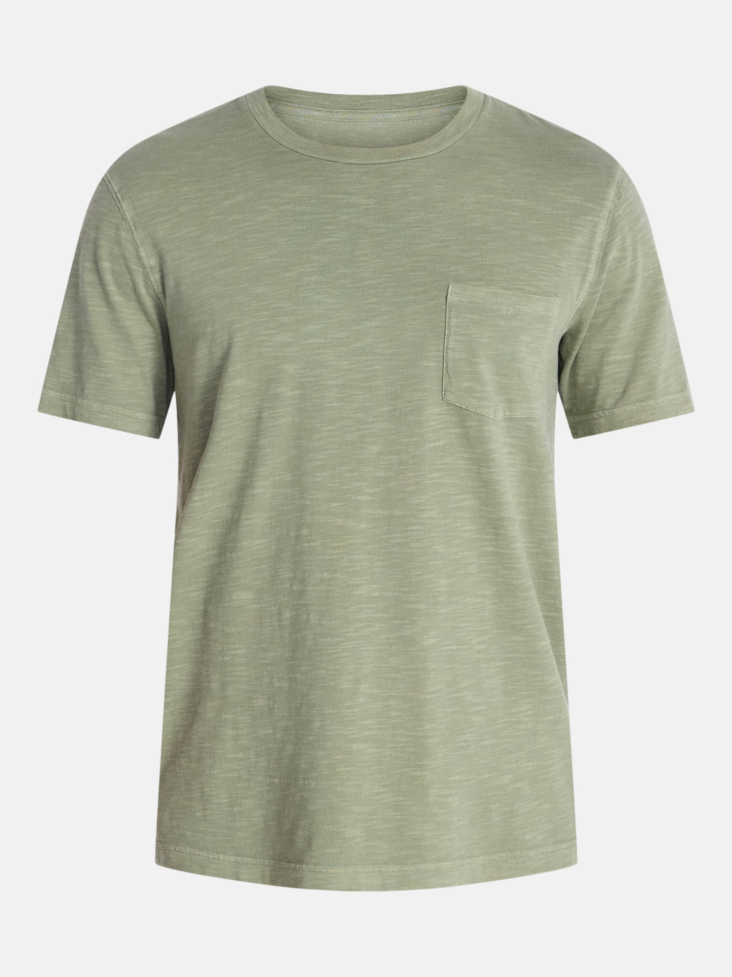 George Men's and Big Men's Slub Pocket Tee with Short Sleeves, Size XS-3XL