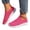 Hot Pink, variant on YOUYEDIAN Flat Shoes for Women Dress Non Slip Slip on Loafers Spring Summer Work Walking Shoes Casual Closed Toe Orthopedic Shoes (White)