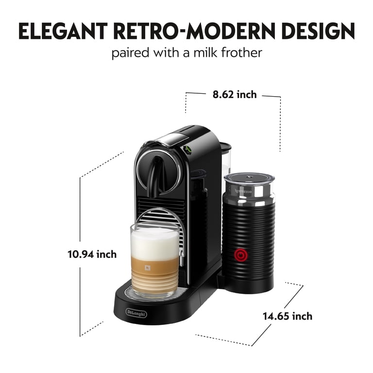 Nespresso CitiZ & Milk Espresso Machine by De'Longhi with
