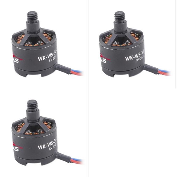 HobbyFlip -Z-12 Brushless Motor Dextrogyrate Thread Clockwise X350 Premium-Z-12 Compatible with Walkera 3 Pack
