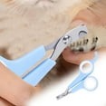 thumbnail image 4 of Fiudx Cortaúñas para Mascotas, Diseño de Acero Inoxidable para Un Agarre Fácil, Protección de Corte Segura para Evitar Astillas, Cuchillas Afiladas y Duraderas para Un Corte Suave, Ideal para El Cuid, 4 of 5