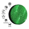 thumbnail image 4 of Easygdp Shiny round green sequins Wheel Cover,Spare Tire Cover,4-17in Spare Tire Cover Universal Fit for Trailer, Car, Truck, SUV, Jeep-16 inch, 4 of 6