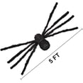 thumbnail image 5 of Decoraciones de Halloween WEIHJMXG araña peluda de 150 cm, 5 of 5
