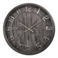 thumbnail image 2 of Monarch Specialties I 9025 - Clocks, 30" Round, Large Oversized, Wall Clock, Brown, Transitional, 2 of 4