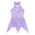 thumbnail image 4 of YEAHDOR Kids Girls Sleeveless Sequins Skating Leotard Dress Lyrical Modern Dance Costume, 4 of 7