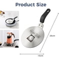 thumbnail image 2 of Glass Moka Pot for Stovetop & Induction - Italian Espresso Maker with Wood Handle, Leak-Proof Design, Includes Heat Diffuser Plate (6 Cup, 240ml), 2 of 6