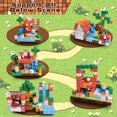thumbnail image 3 of Bloques de construcción magnéticos Annexfun Grassland, juego de 150 piezas, 3 of 6