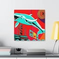 thumbnail image 4 of Whale in the Sky - Canvas, 4 of 10