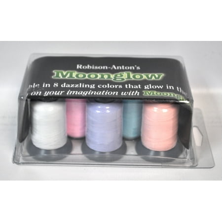 Robison Anton Embroidery Thread - Robison Anton Moonglow Thread Set 8 Colors