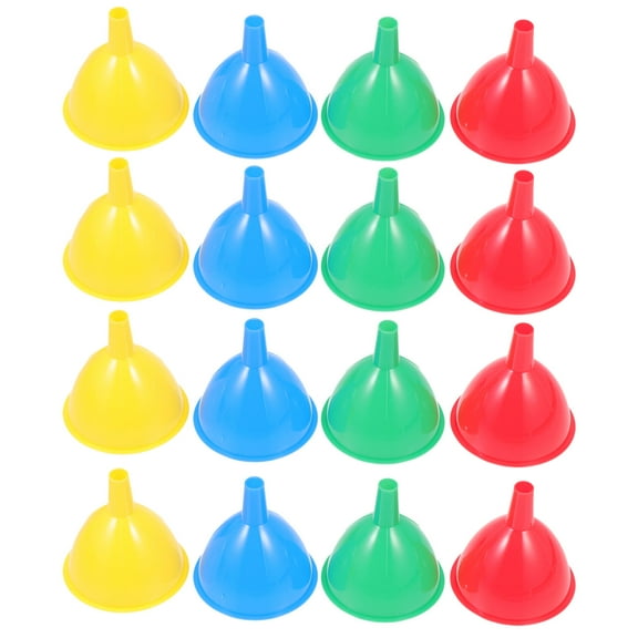 PAMINGONO Mini Craft Funnel Multi 50Pcs 2.75X2.55X2.55in