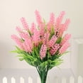 thumbnail image 4 of CxhicLuv Lavenders Artificial Flowers for Outdoor Garden, Plastic Faux Flowers for Home & Wedding Decor, Colorful Green Plants for Front Yard, Balcony, Patio & Christmas Decorations, 4 of 6