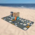 thumbnail image 6 of Cotton Bath Towels for Bathroom - Flowers and Bee Microfiber Quick Dry Towels for Body Bath Sheets, Personalized Beach Towel, Soft Shower Towels for Travel Home Beach 27*55in, 6 of 7