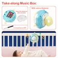 thumbnail image 6 of Mini Tudou Baby Musical Mobile Crib with Music and Lights, Timing Function, Projection,Hanging Rattle and Music Box for Babies Boy Girl Toddler 0 to 24 Months, 6 of 9