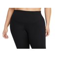 thumbnail image 3 of NIKE Womens Black Stretch Active Wear Capri Leggings Plus 3X, 3 of 3