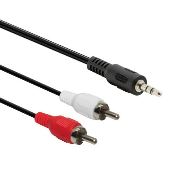 Cable de Audio de Auxiliar 3.5mm a RCA 1.8m