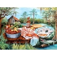 thumbnail image 2 of Art.com Louisiana Cajun Cooking Stretched Canvas Print Wall Art by Diane Millsap, 24" x 18", 2 of 4