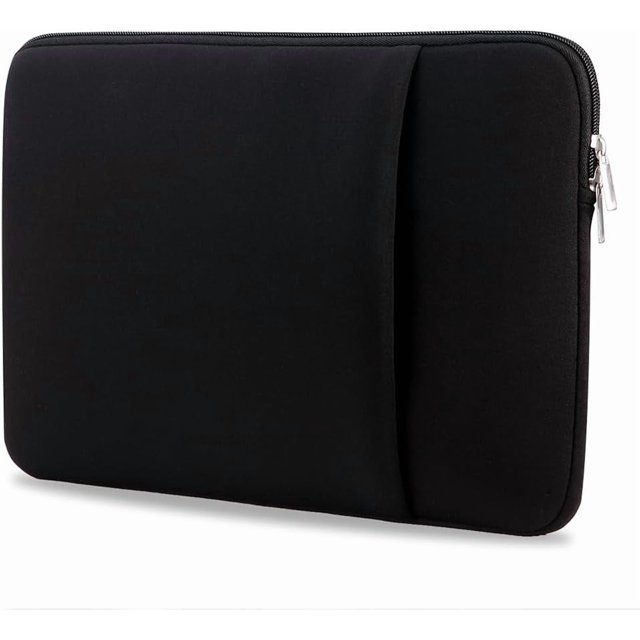 Genérico wefenad Funda para portátil B2015, Suave, con Cremallera, de 17 Pulgadas, de Repuesto para MacBook Air Pro, Ultrabook, Color Negro