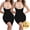 2 Pack Black, variant on Shapewear Bodysuits for Women Tummy Control Body Shaper Butt Lifter Open Bust Mid-Thigh Compression Body Suits