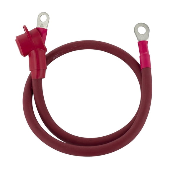 Powermaster 1-542-130 4-gauge Alternator Charge Wire, 2 FT