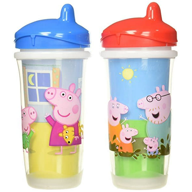 Playtex Sipsters Peppa Pig 9 Oz. Stage 3 Insulated Spout Sippy Cup
