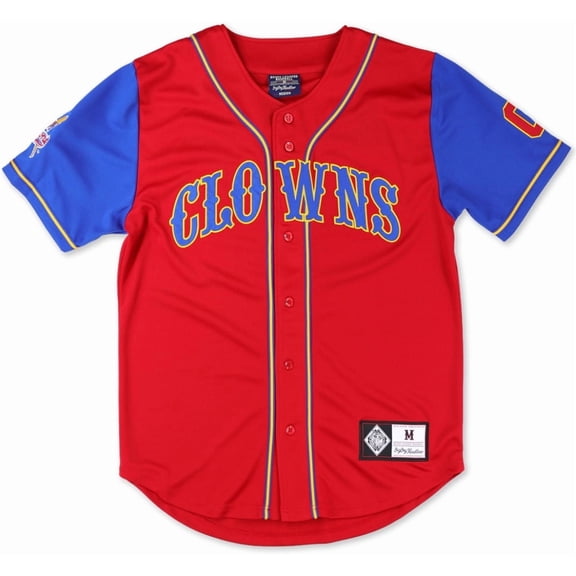 Big Boy Indianapolis Clowns Adult Baseball Jersey [Red - S]