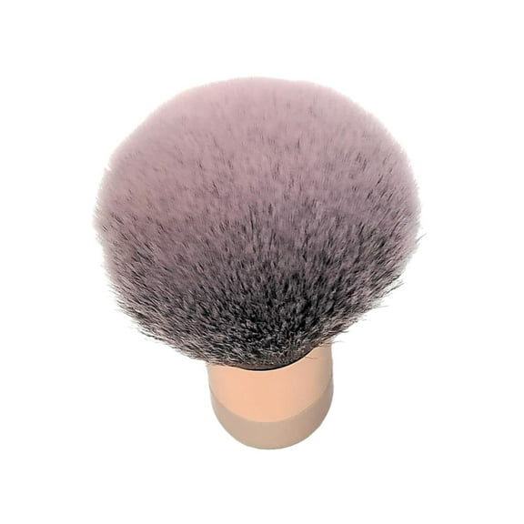 Luxurious and Large Soft Fluffy Powder Brush, Use as a Spray Tan Finishing Tool, Multipurpose Face and Body Barber and Beauty Tool, Large Kabuki Brush by BevyGold (Rosegold) (#9.1SF)
