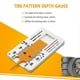 thumbnail image 3 of Tyre Depth Gauge, Tread Depth Gauge for Tyres, 020 mm Plastic Tyre Tread Depth Gauge, Depth Gauge for Car, Motorcycle, Van, SUV, Truck, Wheel Yellow, 3 of 5