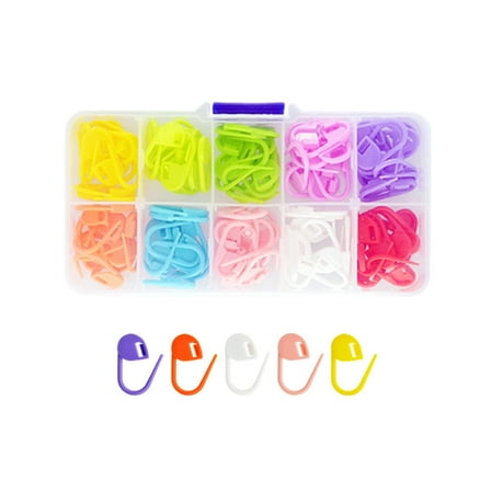 Decor Fox Ring Plastic Stitch Marker Knitting Nuts Durable