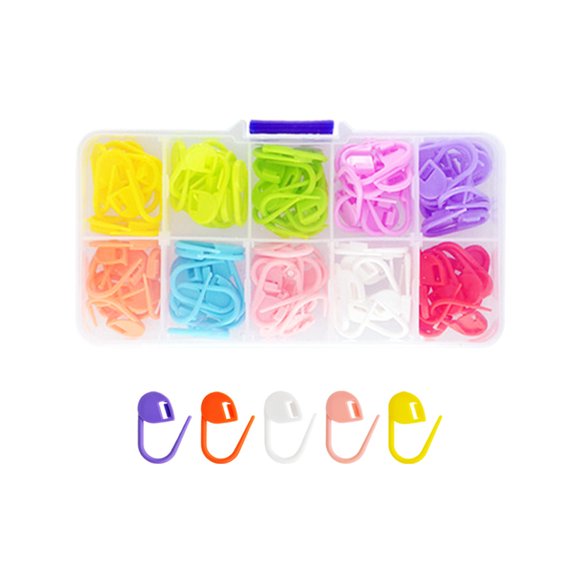 Decor Fox Ring Plastic Stitch Marker Knitting Nuts Durable