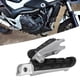 thumbnail image 5 of Reposapiés delantero de motocicleta, 2 piezas Reposapiés delantero de motocicleta Pedal Reposapiés Calidad en la que puede confiar, 5 of 9