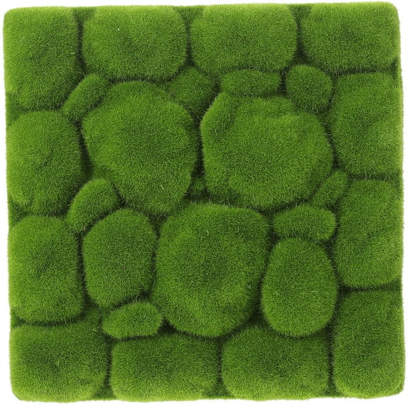 BESTONZON 1Pc Artificial Wall Green Foam Moss Board for Wedding and Home Decoration