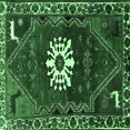 thumbnail image 1 of Ahgly Company Indoor Square Persian Emerald Green Traditional Area Rugs, 6' Square, 1 of 4