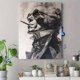 thumbnail image 4 of Qisvanset 12x16 Inch Detailed Bird Portrait Canvas Painting Wall Art, 4 of 5
