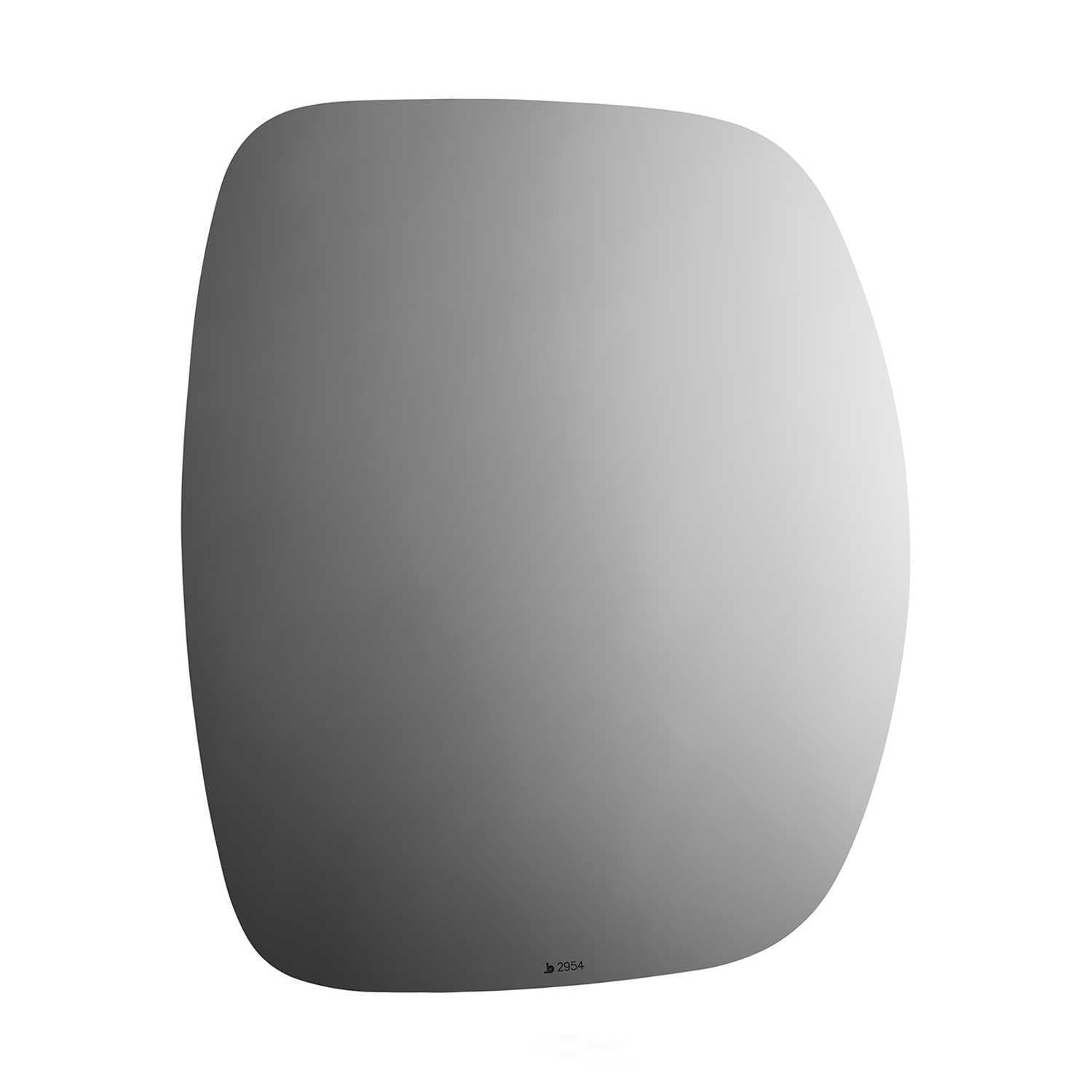 Burco Side View Mirror Replacement Glass - Clear Glass - 2954
