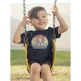 thumbnail image 2 of Retro Style Frenchie Bulldog T-Shirt Toddler -Image by Shutterstock,  4 Toddler, 2 of 4